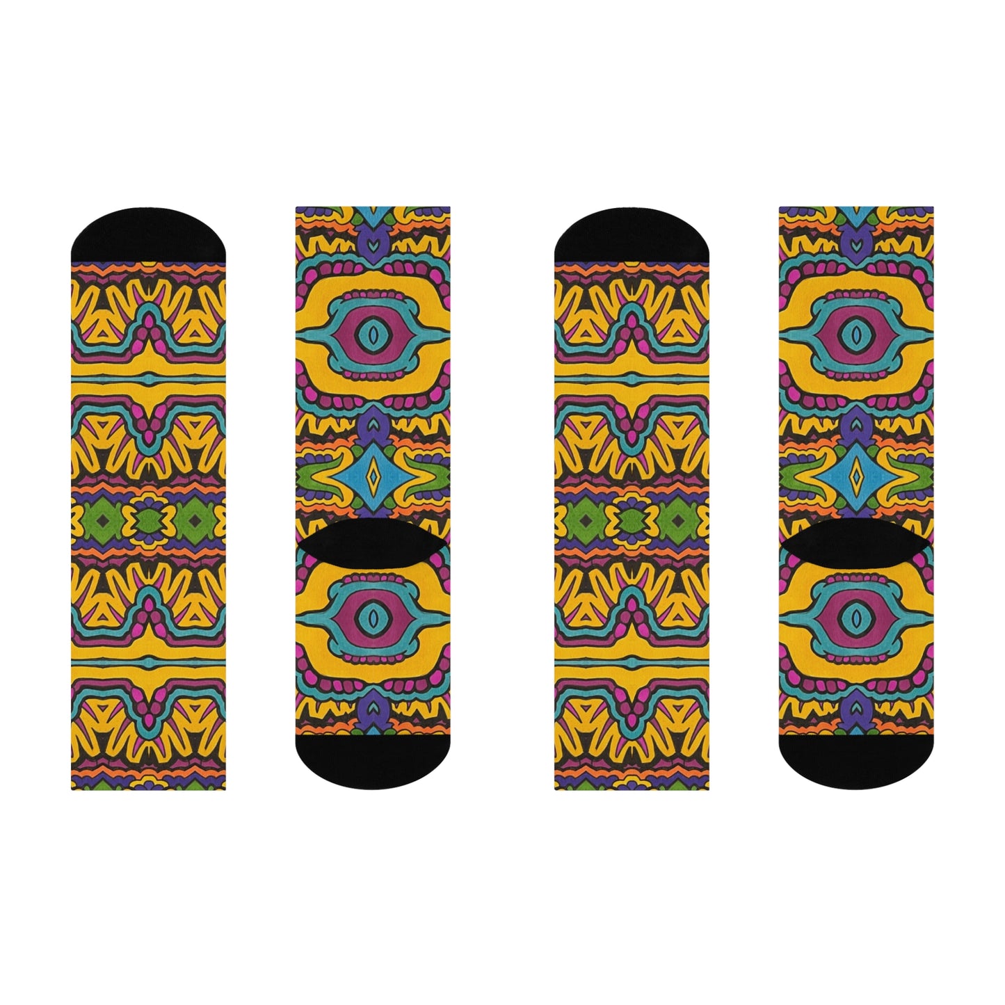 "Takkaba" Cushioned Crew Socks