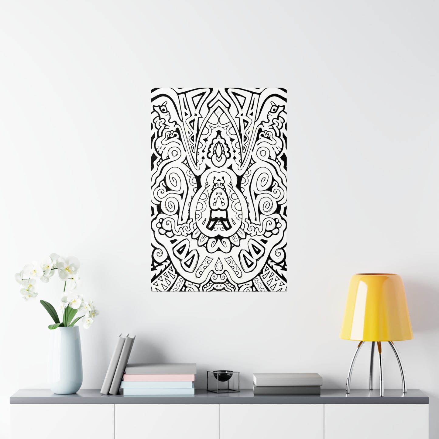 "Pareidolia" Premium Matte Vertical Poster