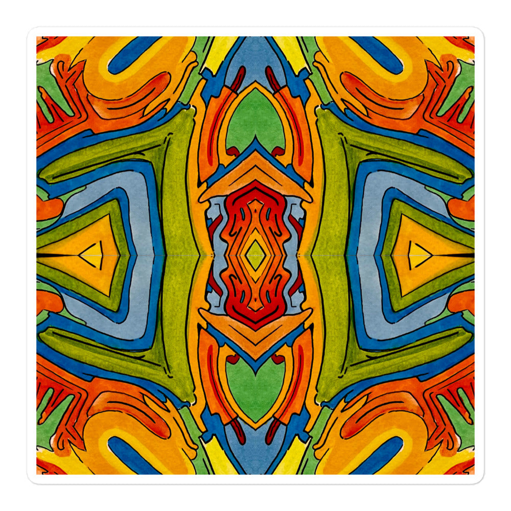 "Growing" Bubble-free stickers