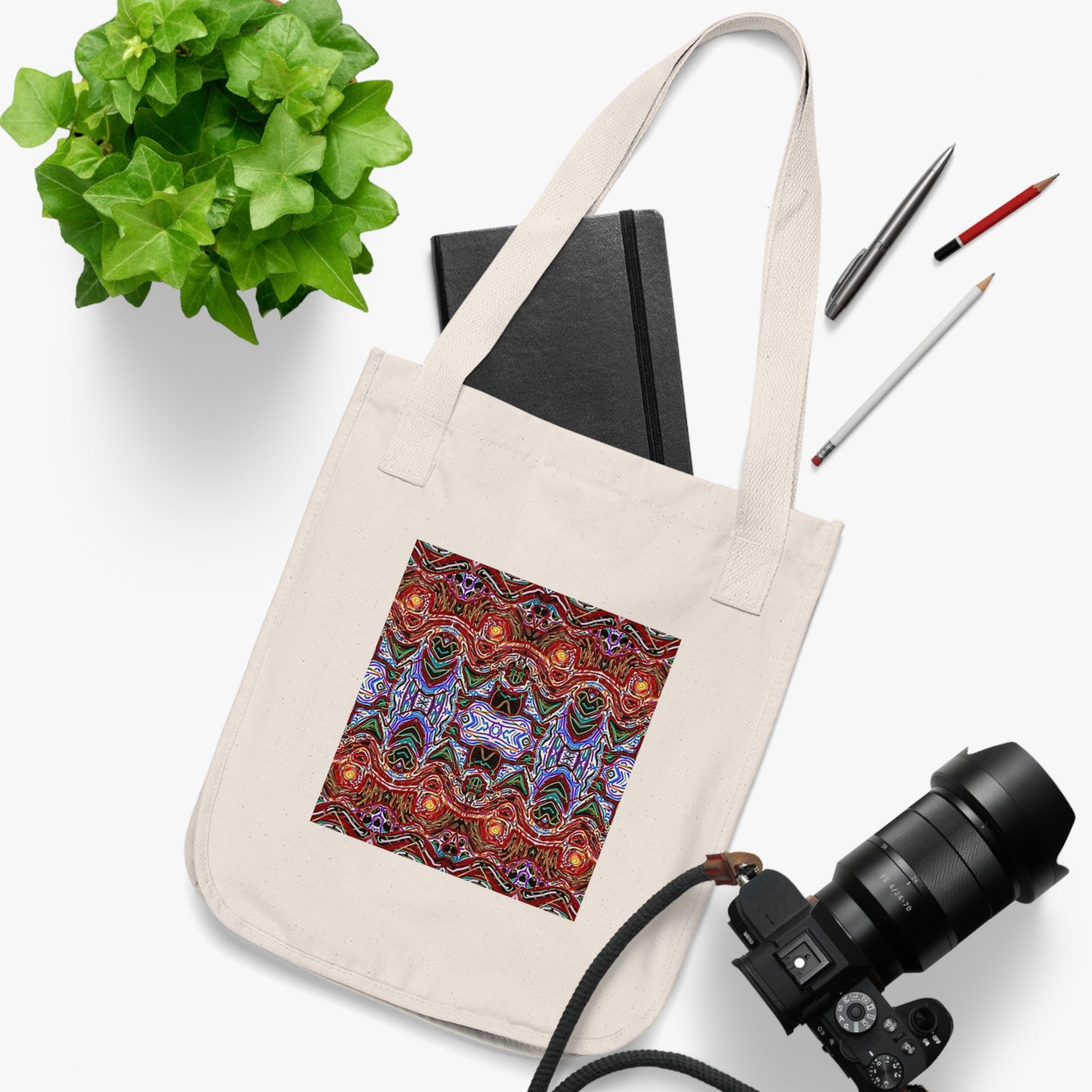 "Interpersonal Directions" Organic Canvas Tote Bag