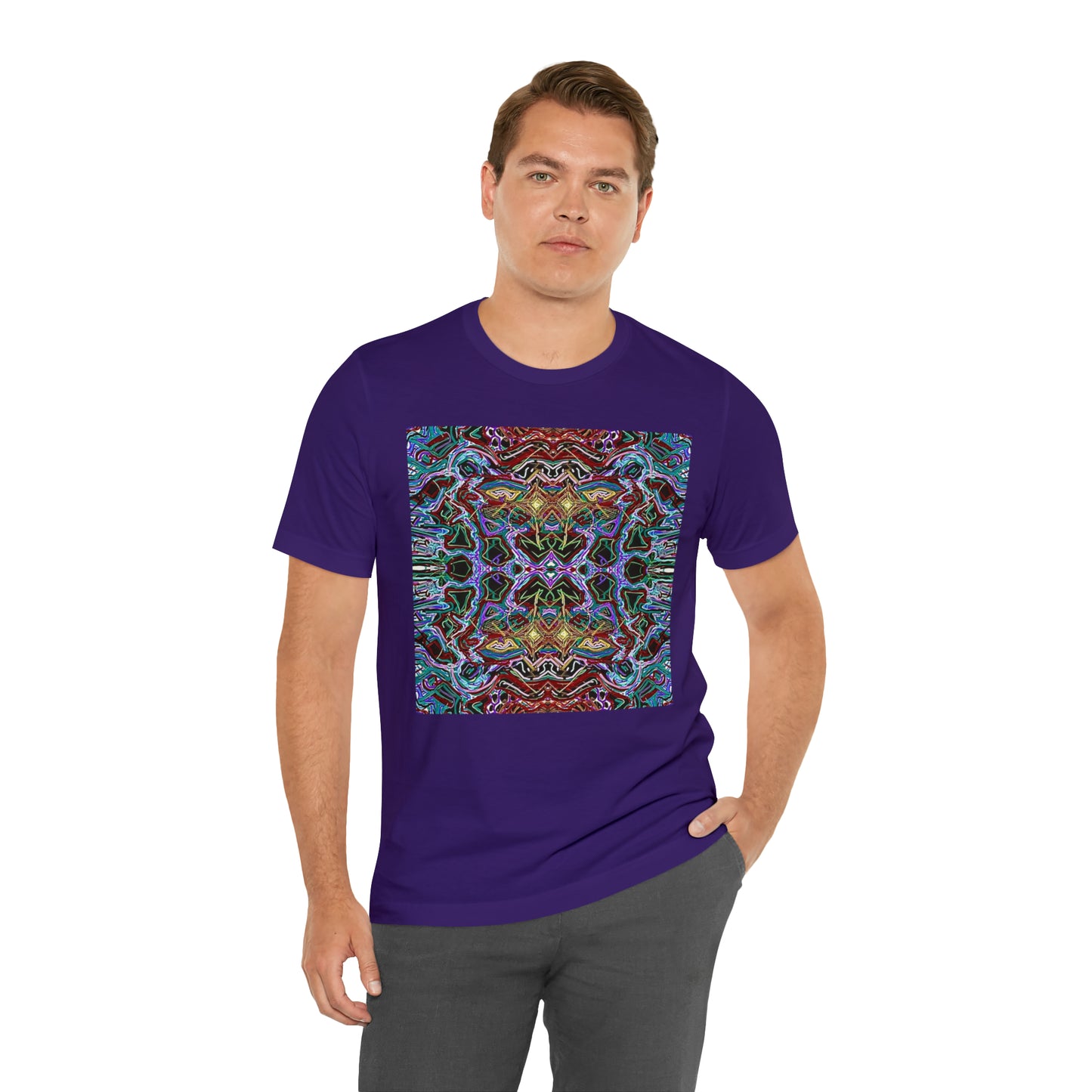 "Moving Through Dimensions" Unisex Jersy Short Sleeve Tee