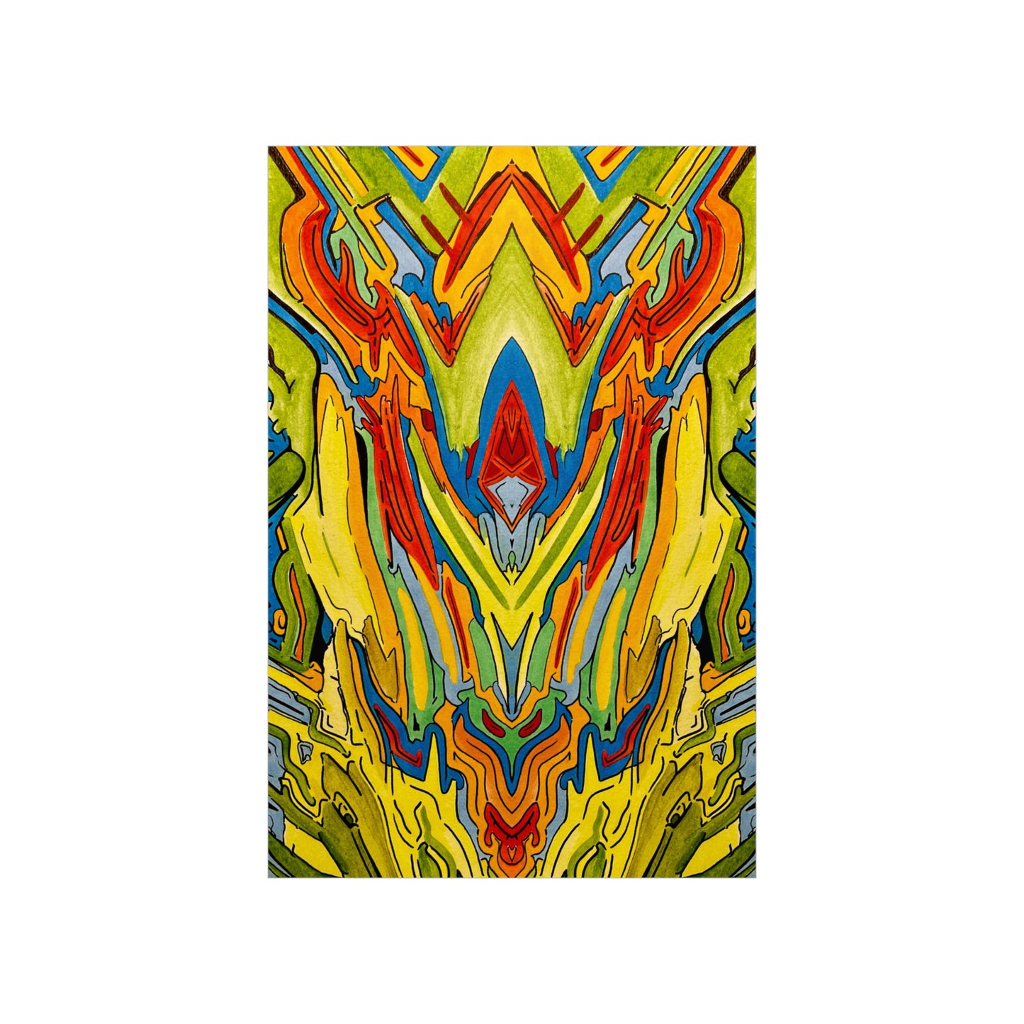 "Growing" - Premium Matte Psychedelic Poster