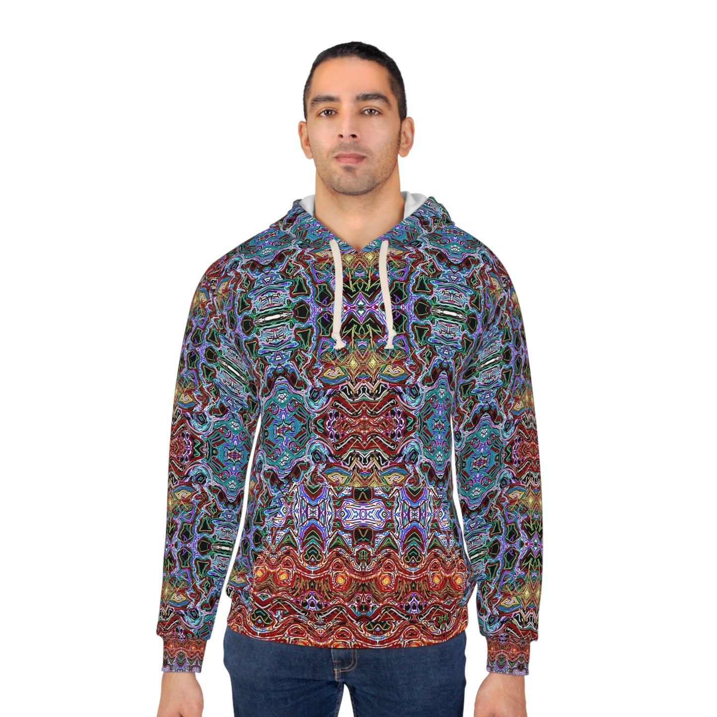 "Moving Through Dimensions" Unisex Pullover Hoodie