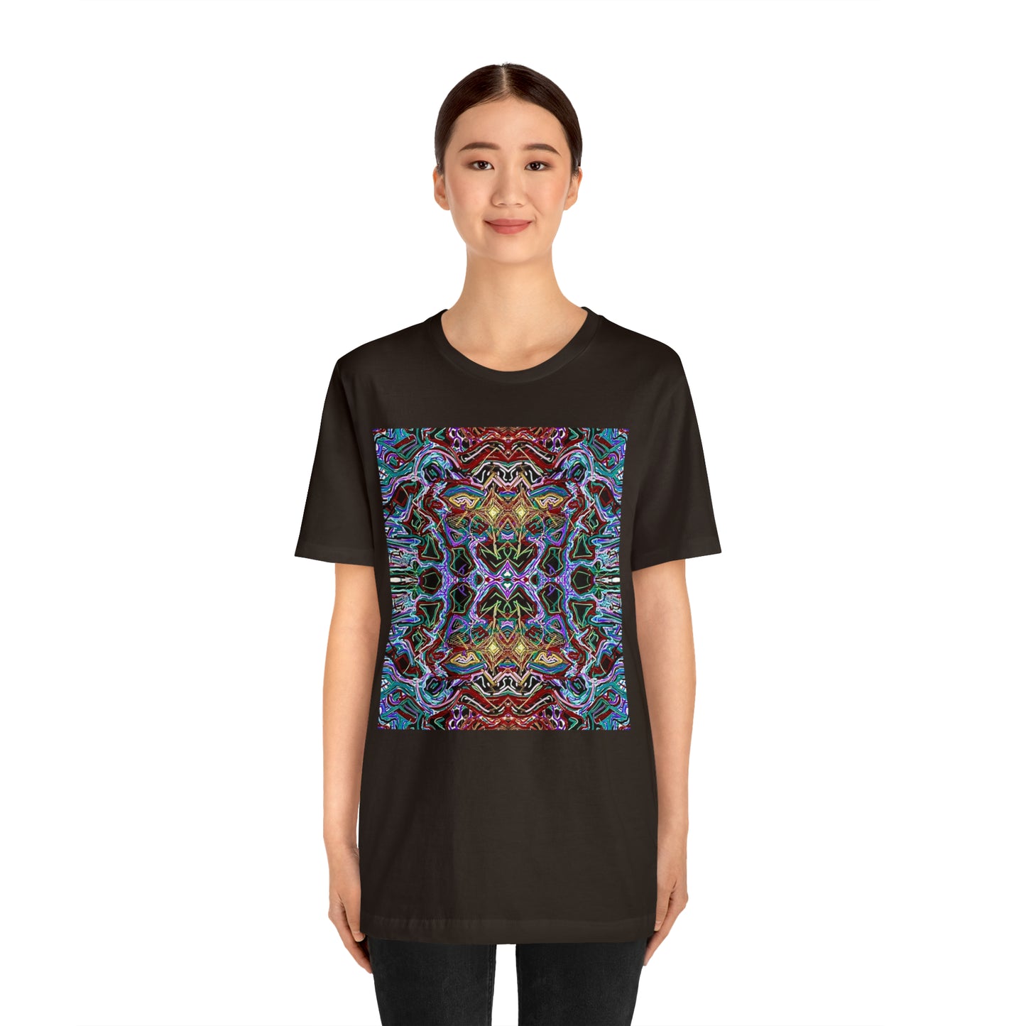 "Moving Through Dimensions" Unisex Jersy Short Sleeve Tee