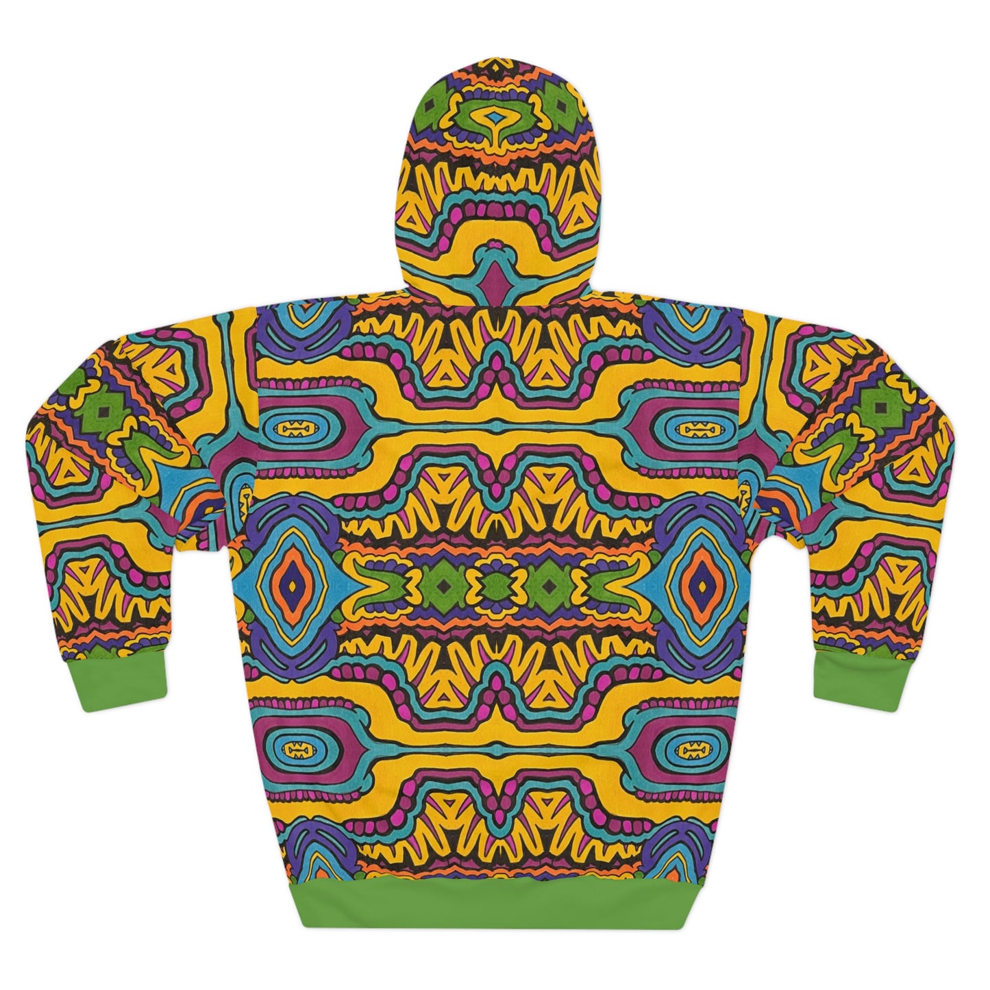 "Takkaba" Unisex Pullover Hoodie (AOP)