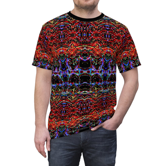 "Colored Reflections" Unisex Cut & Sew Tee