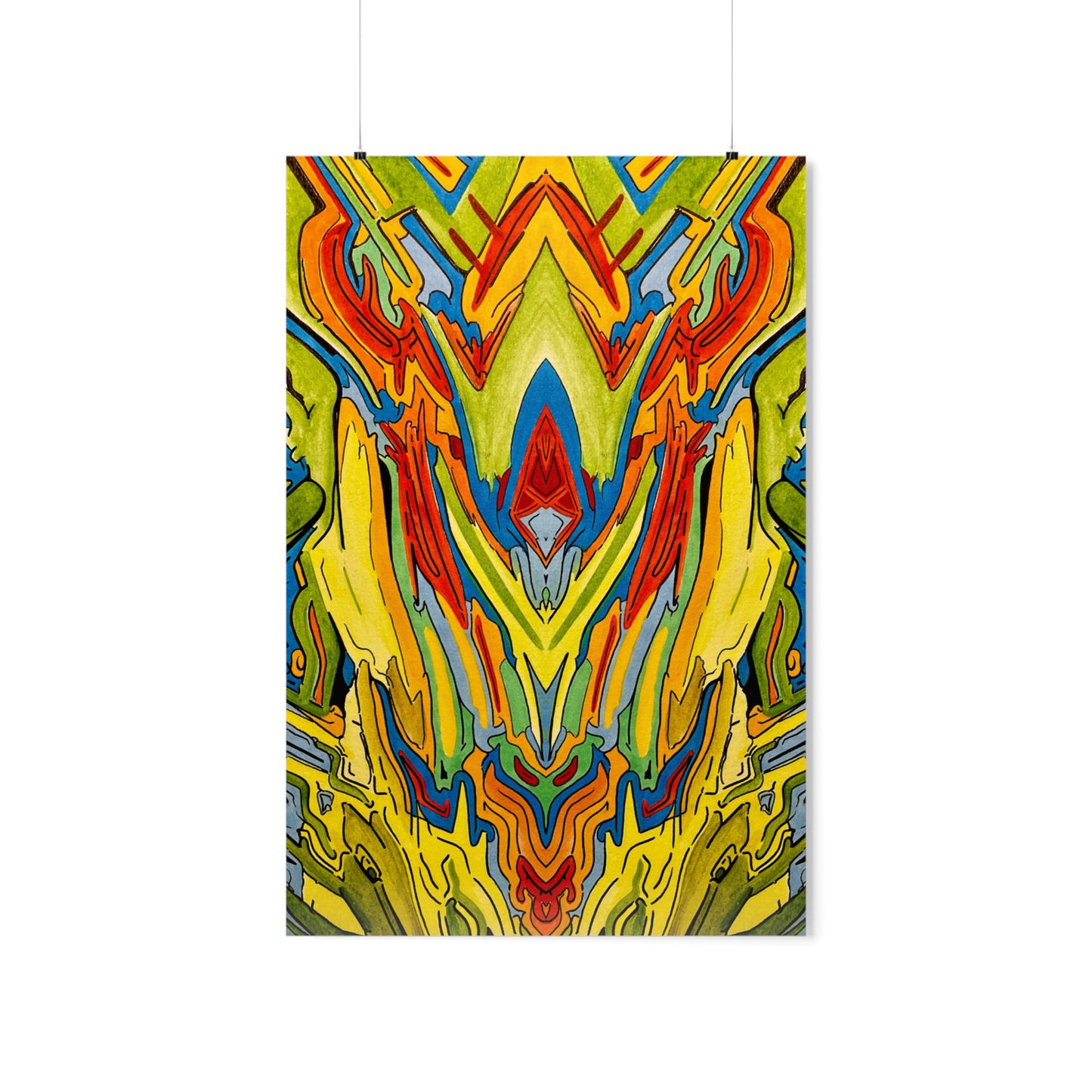 "Growing" - Premium Matte Psychedelic Poster