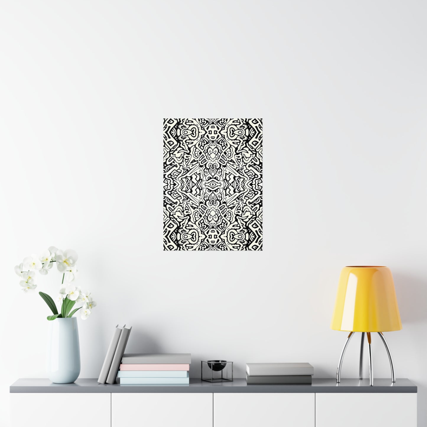 "Cladium" - Abstract, Psychedelic, Premium Matte Poster