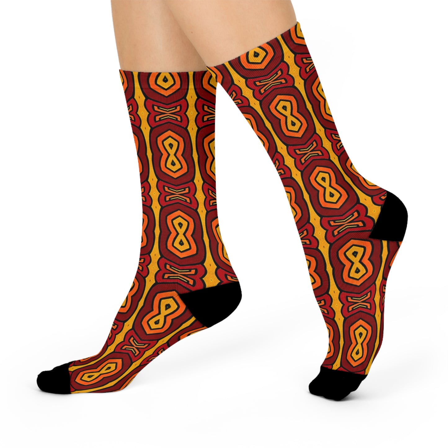 "Infinity" Cushioned Crew Socks