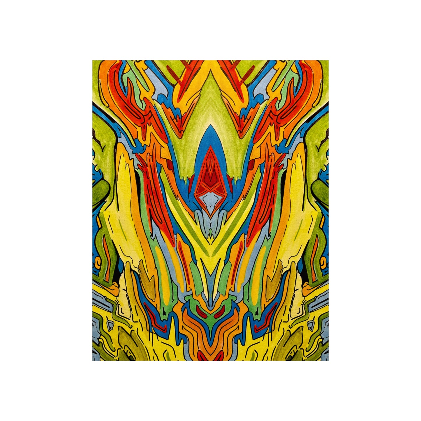 "Growing" - Premium Matte Psychedelic Poster