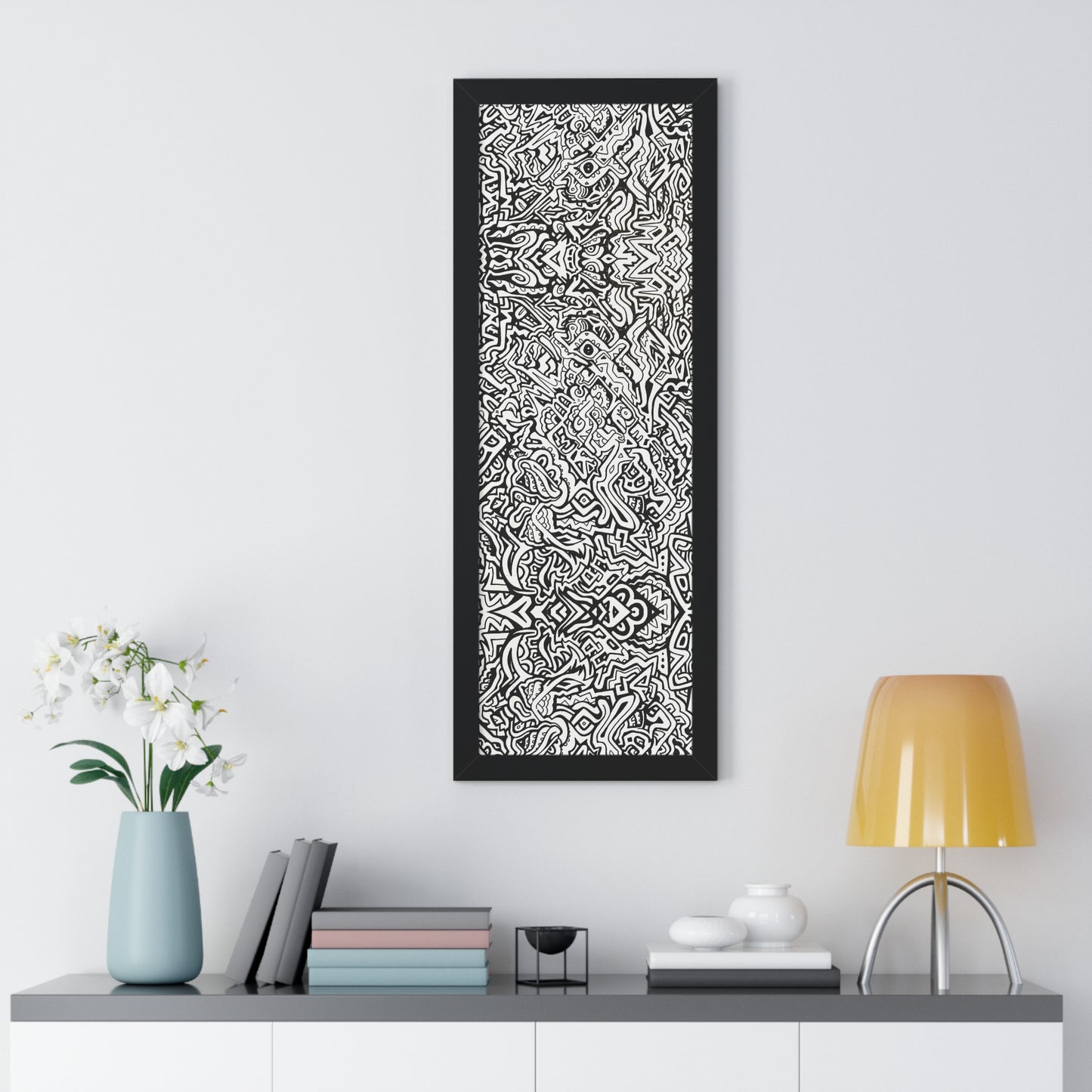 "Lattice" Framed Poster