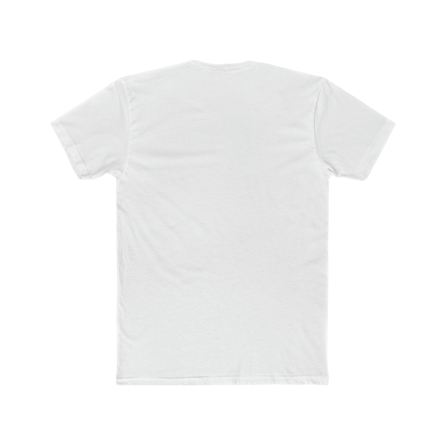 "Colored Reflections" Men's Cotton Crew Tee