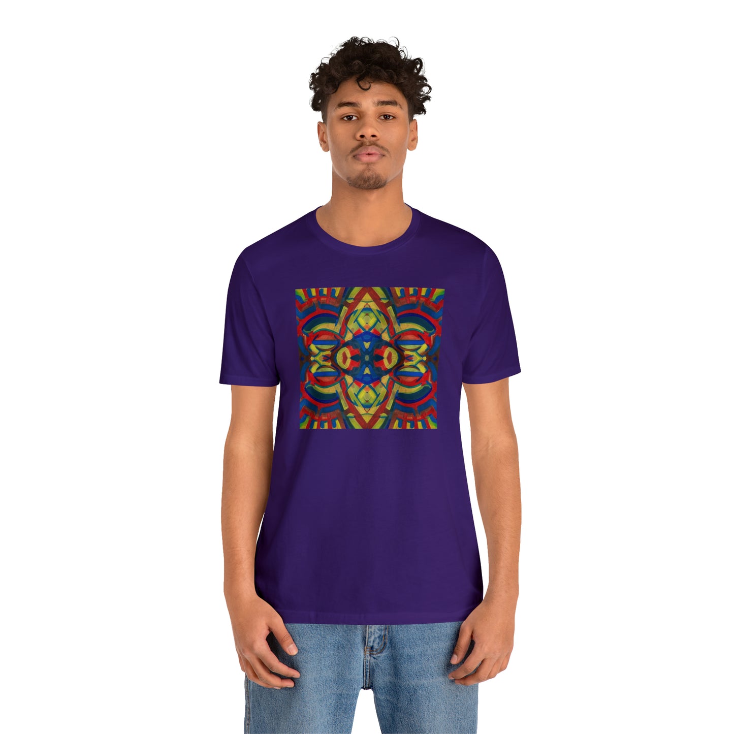 "Blended Colors" Unisex Jersey Short Sleeve Tee