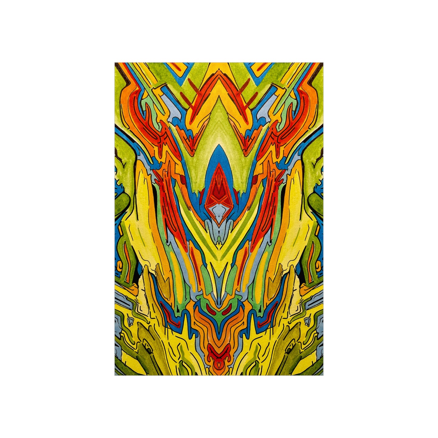 "Growing" - Premium Matte Psychedelic Poster