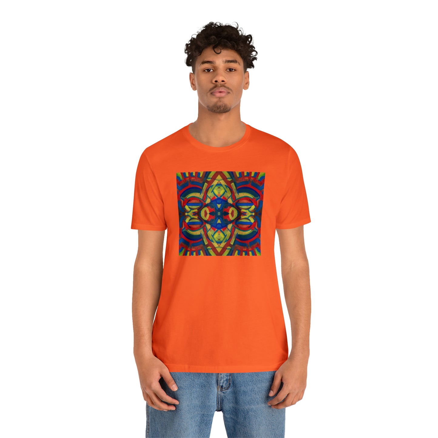 "Blended Colors" Unisex Jersey Short Sleeve Tee