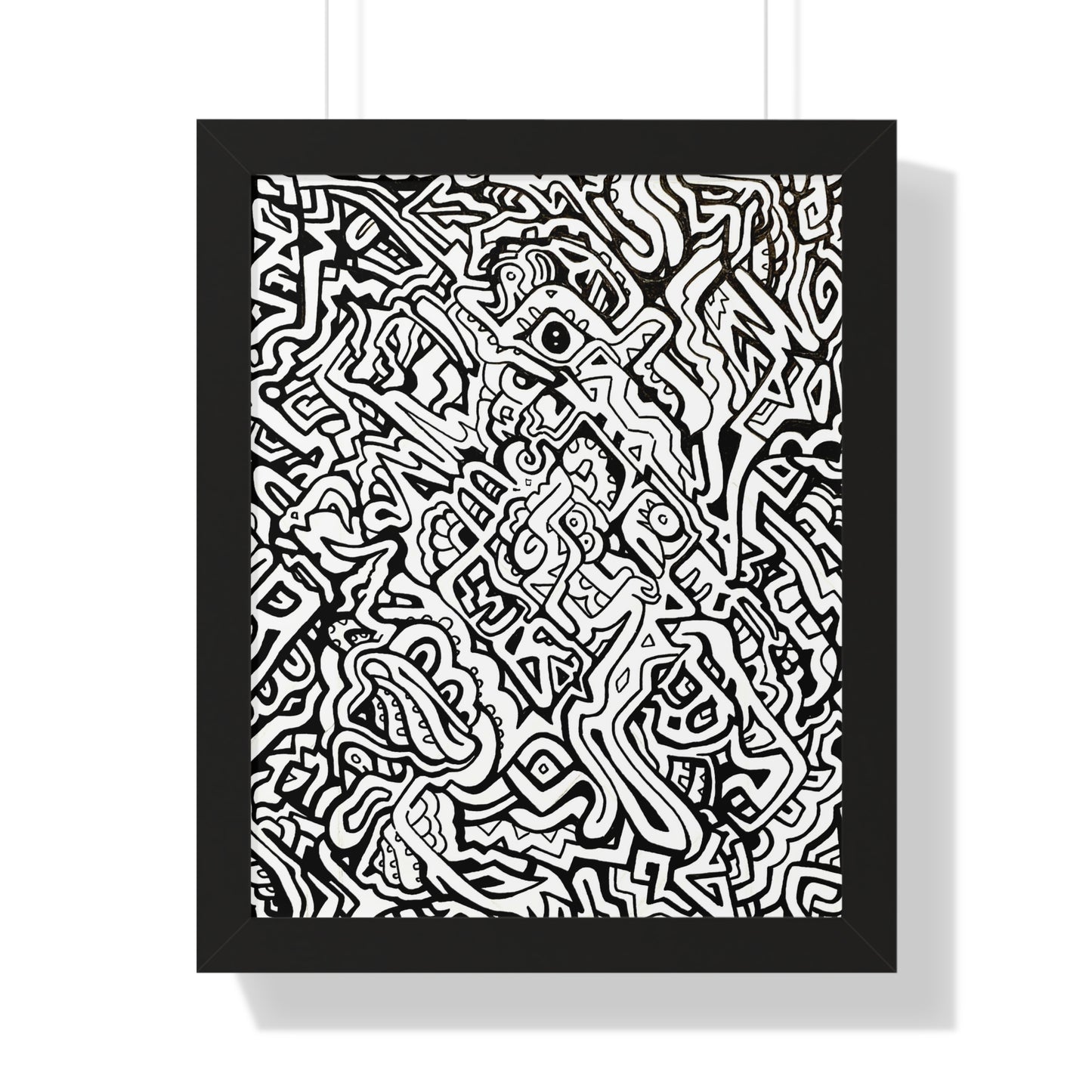 "Lattice" Framed Poster