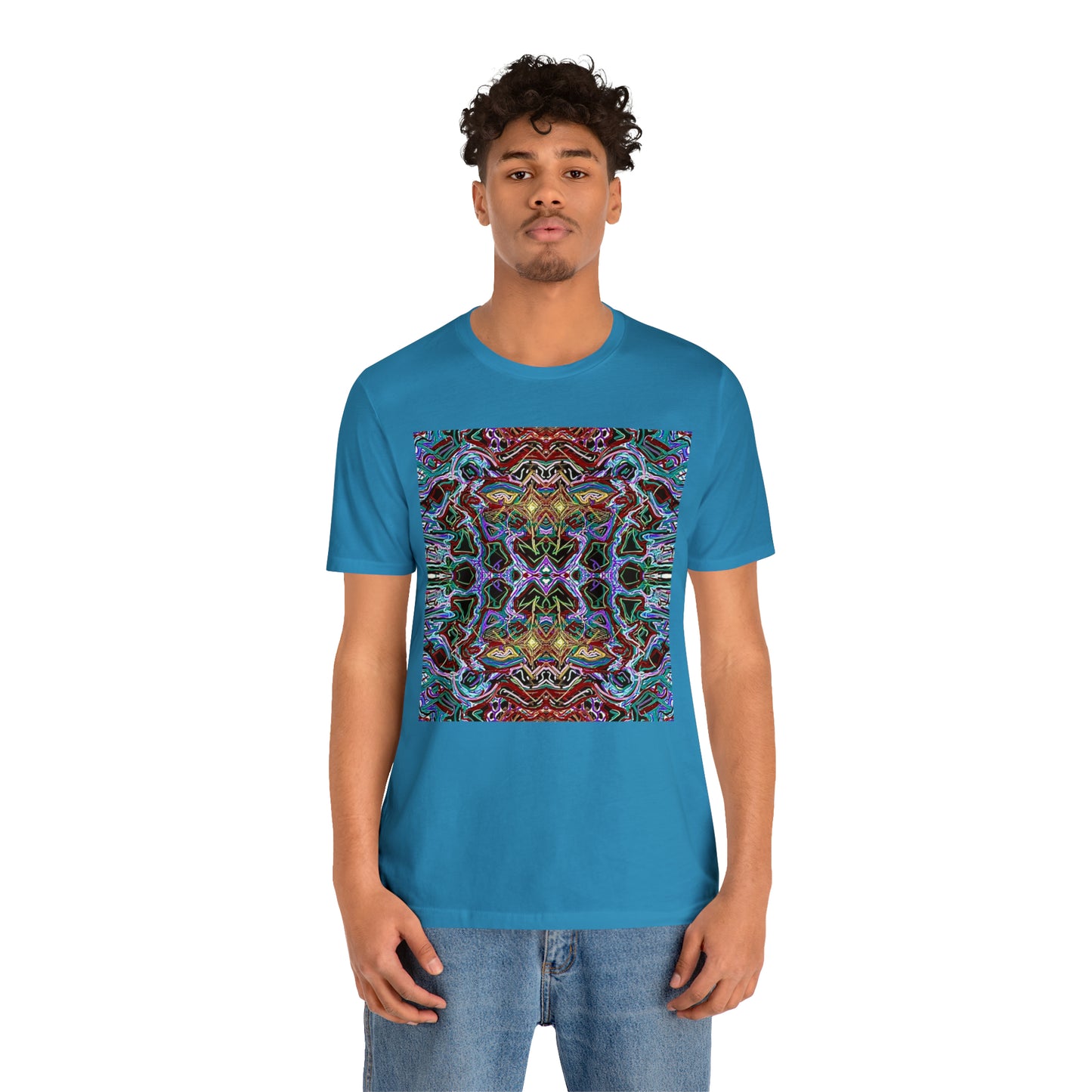 "Moving Through Dimensions" Unisex Jersy Short Sleeve Tee