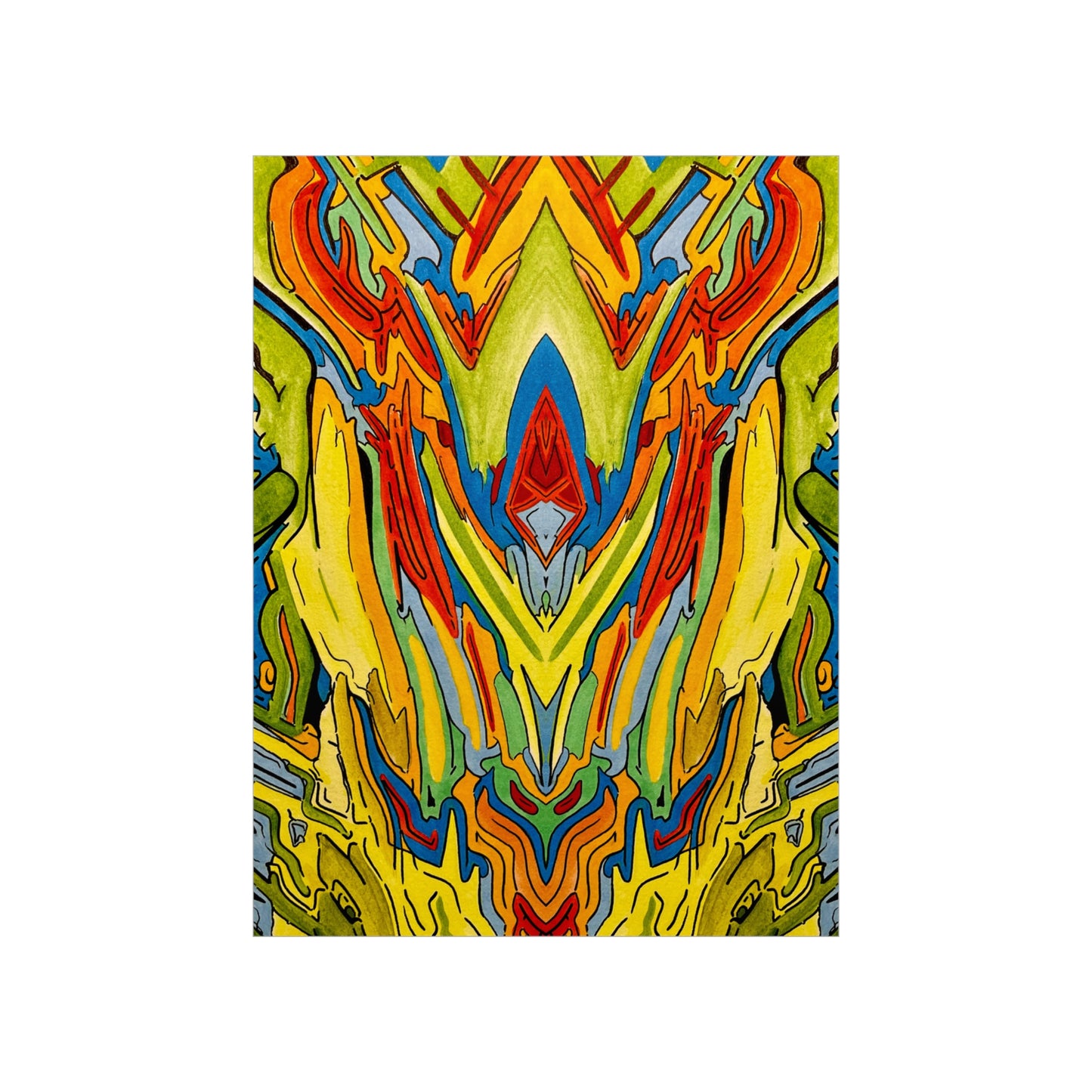 "Growing" - Premium Matte Psychedelic Poster