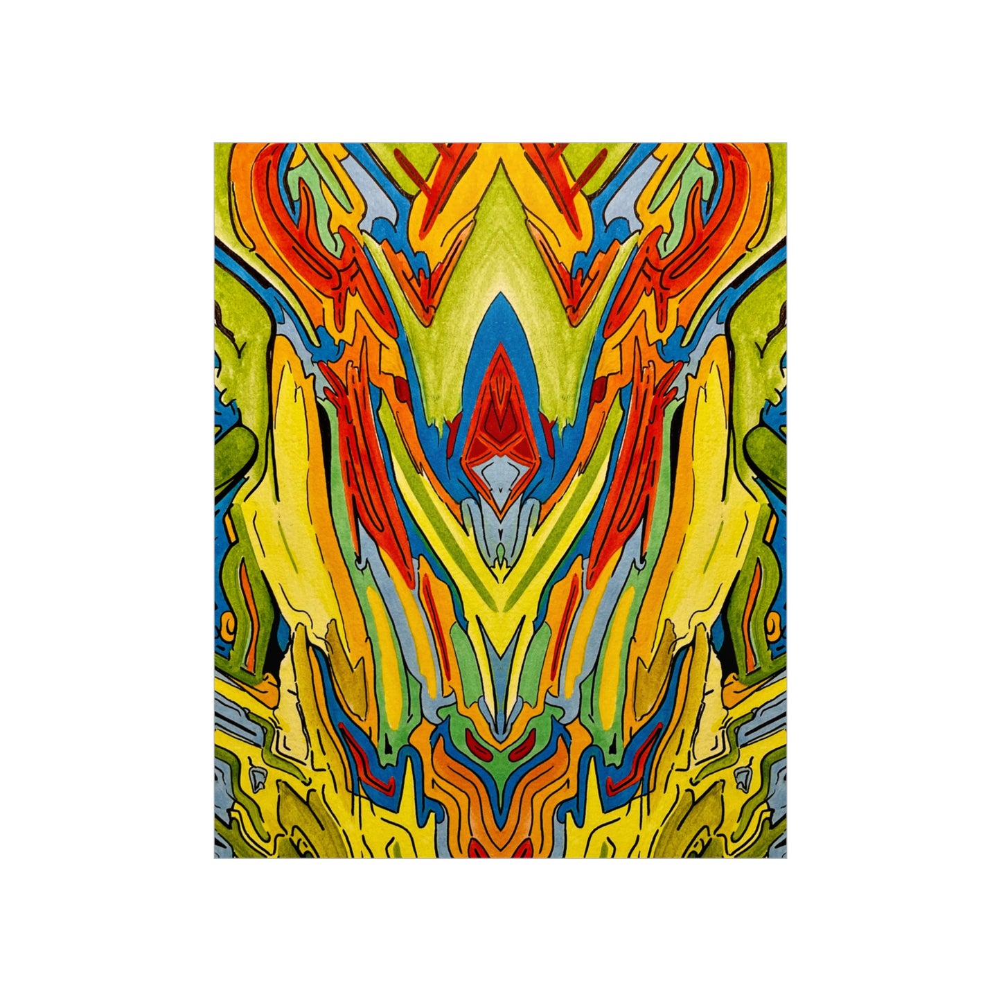 "Growing" - Premium Matte Psychedelic Poster