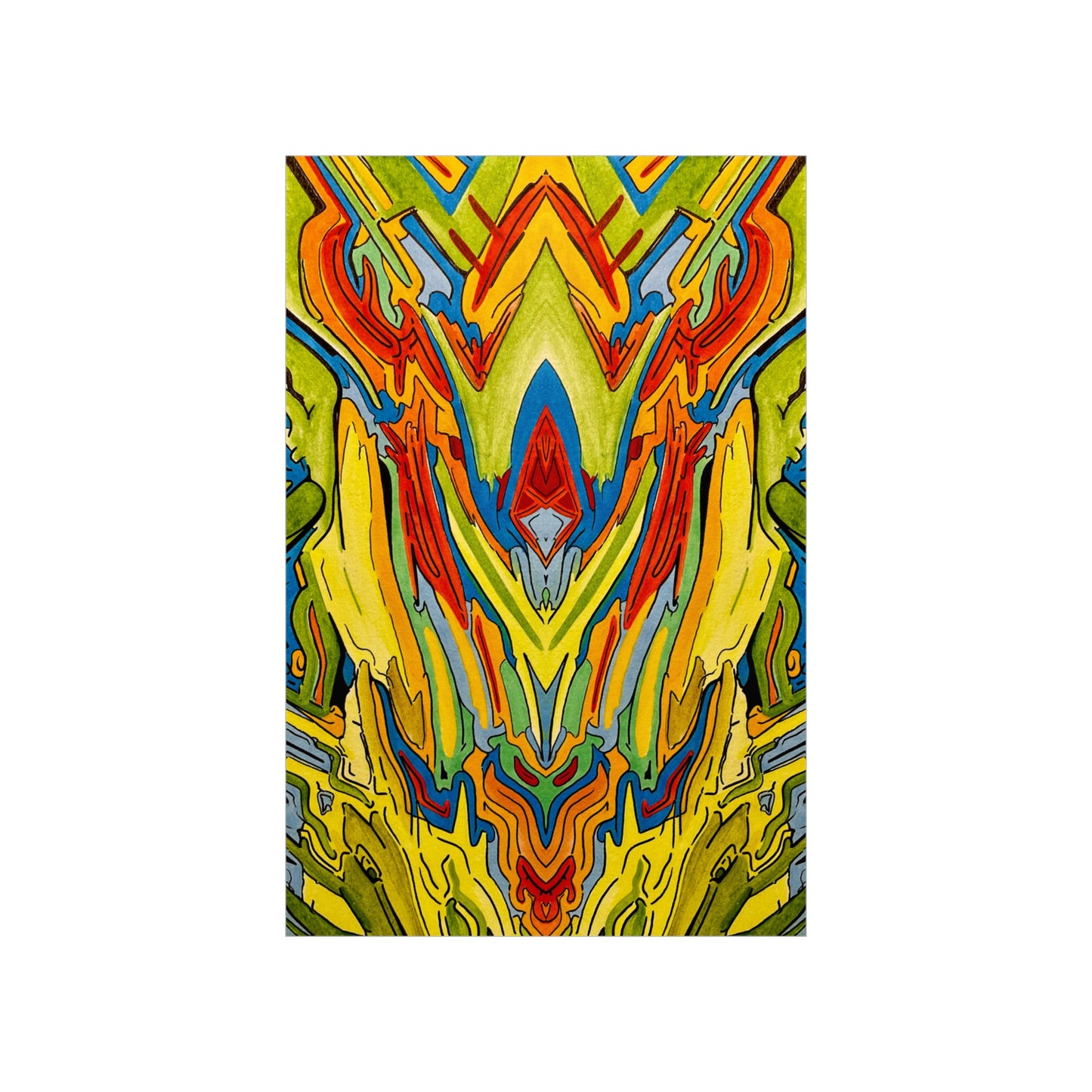 "Growing" - Premium Matte Psychedelic Poster