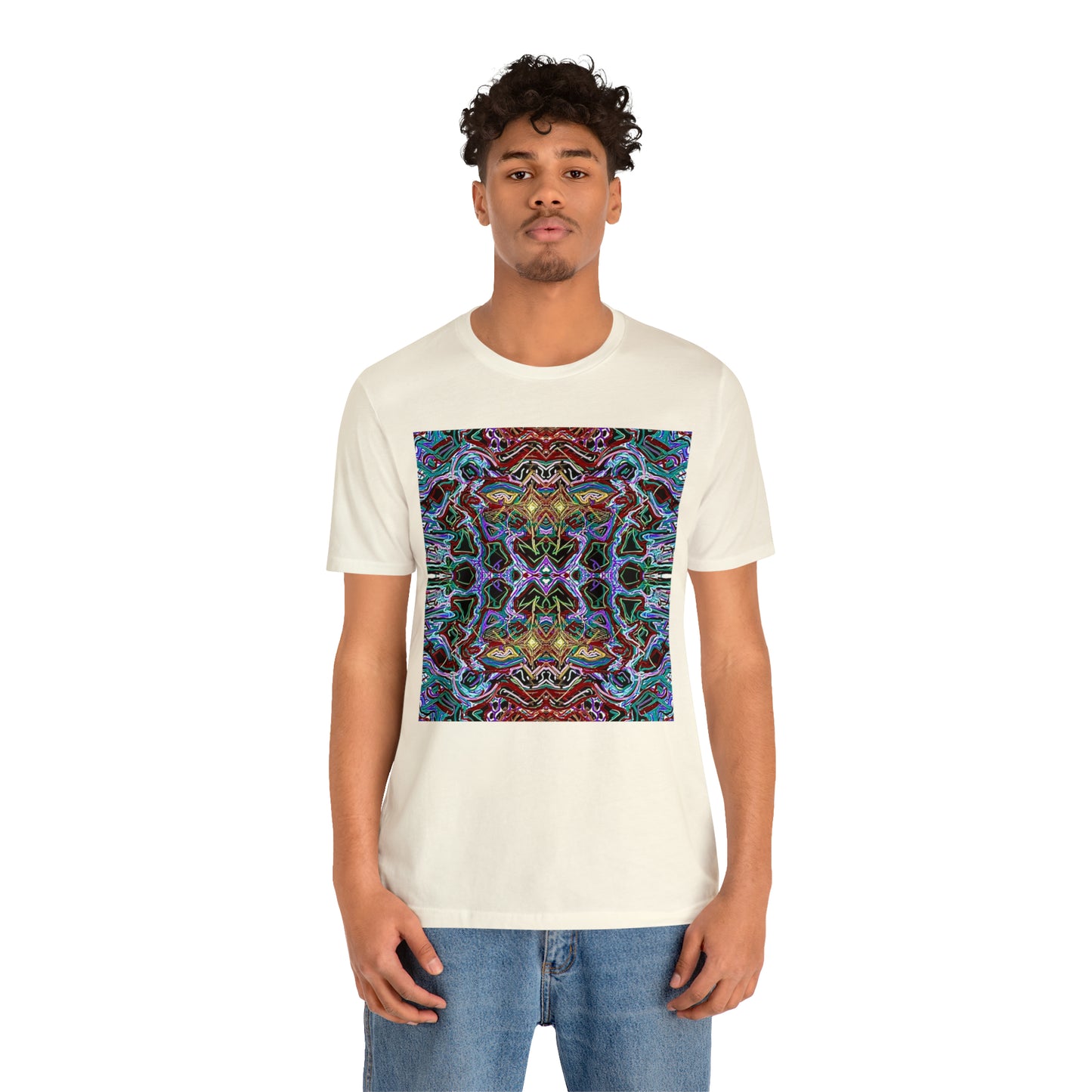 "Moving Through Dimensions" Unisex Jersy Short Sleeve Tee