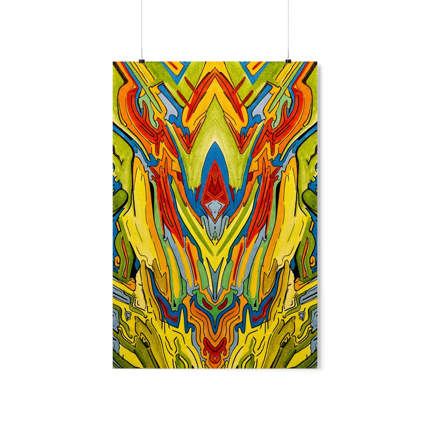 "Growing" - Premium Matte Psychedelic Poster