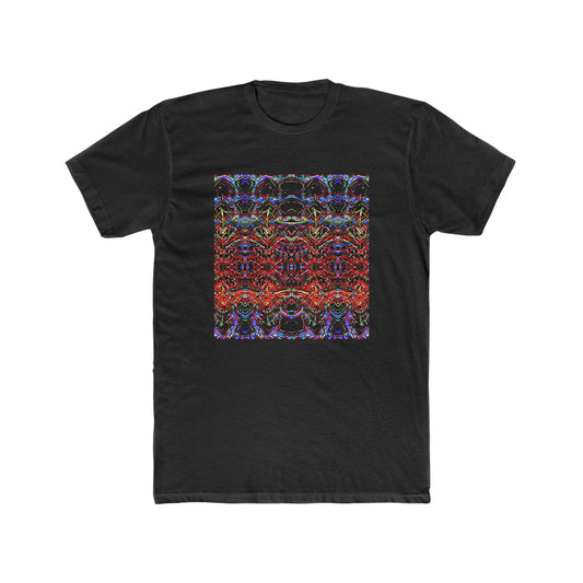 "Colored Reflections" Men's Cotton Crew Tee