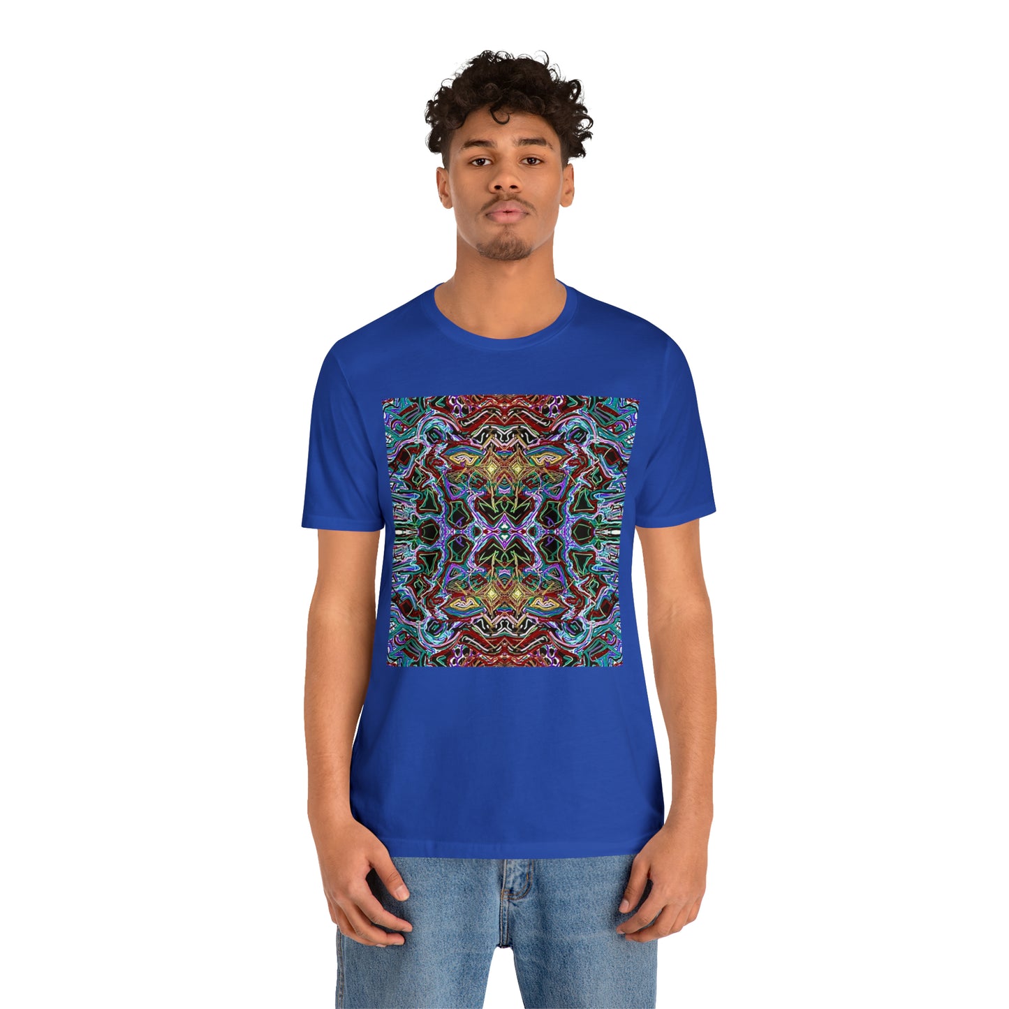 "Moving Through Dimensions" Unisex Jersy Short Sleeve Tee