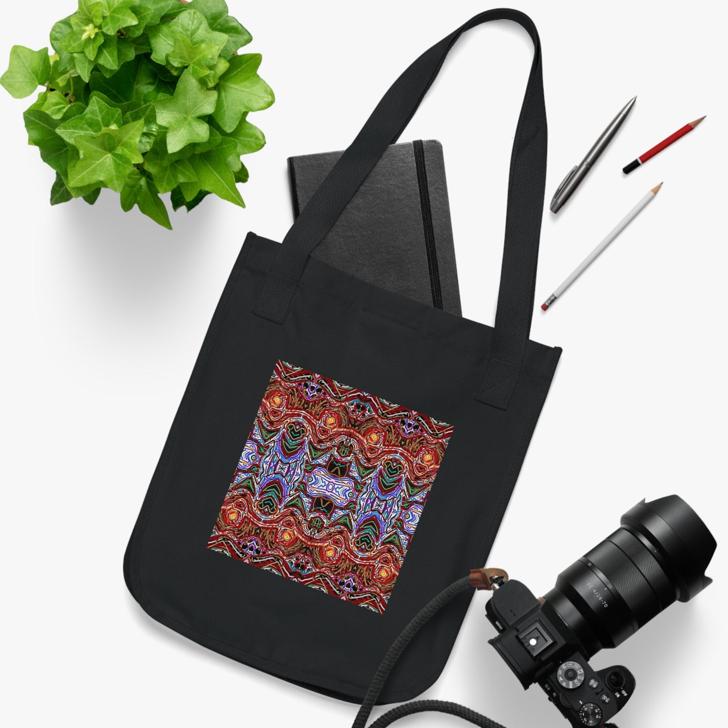 "Interpersonal Directions" Organic Canvas Tote Bag