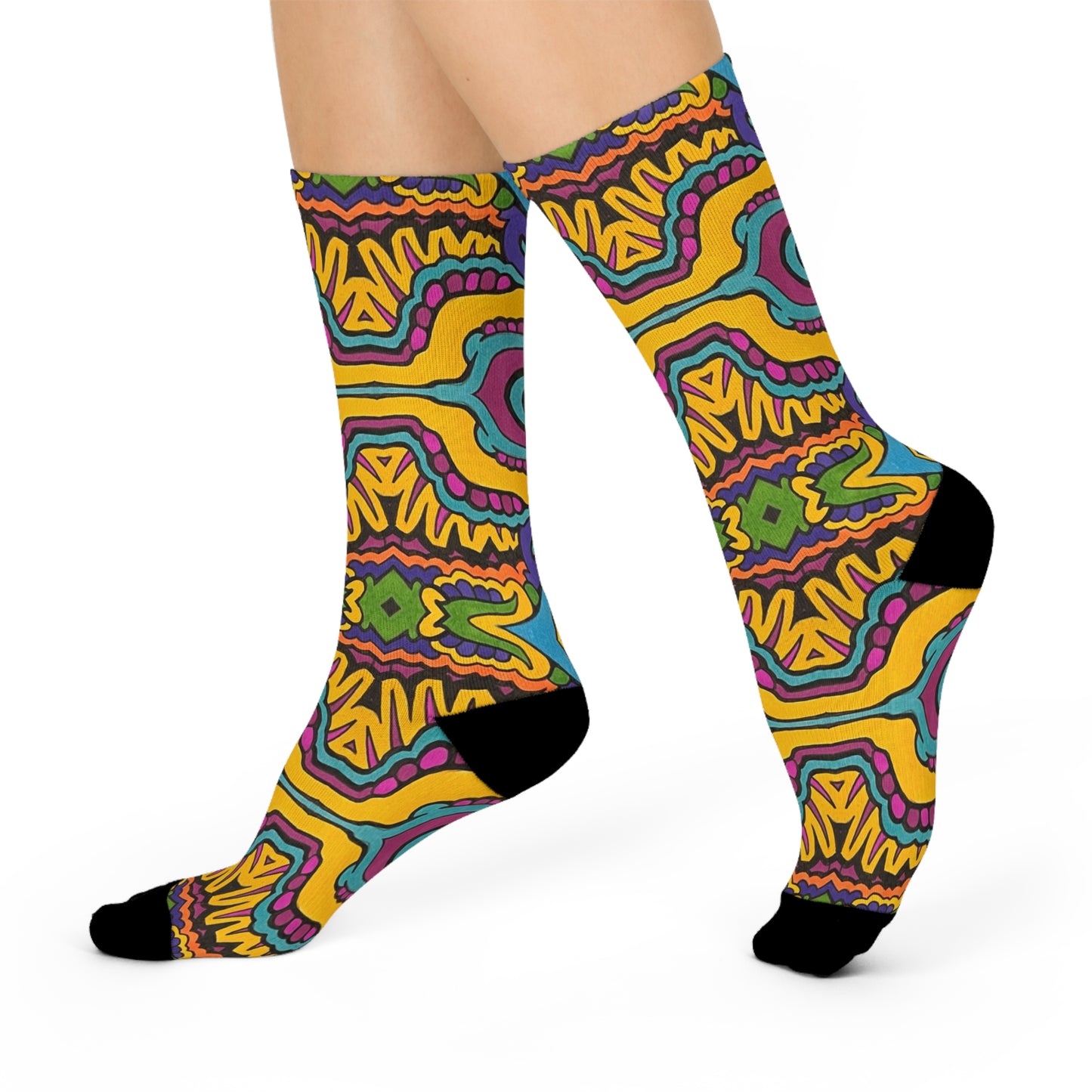 "Takkaba" Cushioned Crew Socks