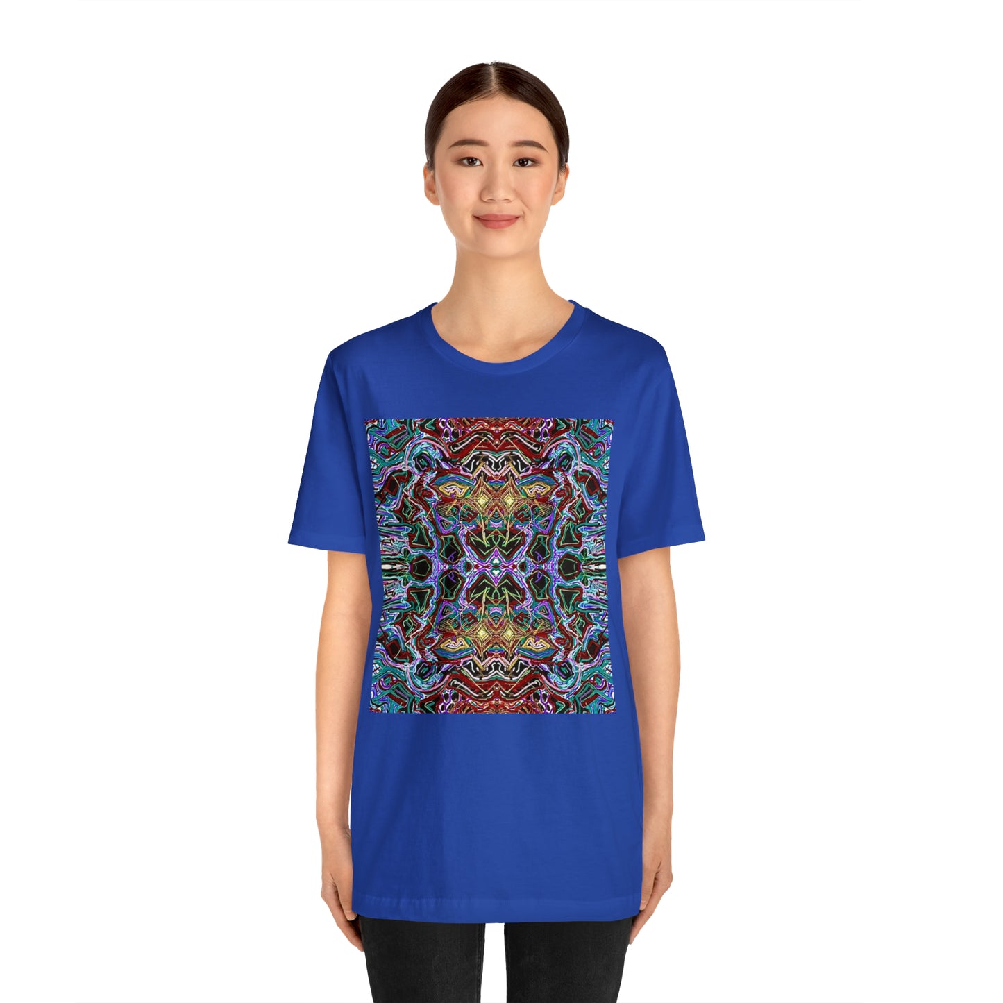 "Moving Through Dimensions" Unisex Jersy Short Sleeve Tee