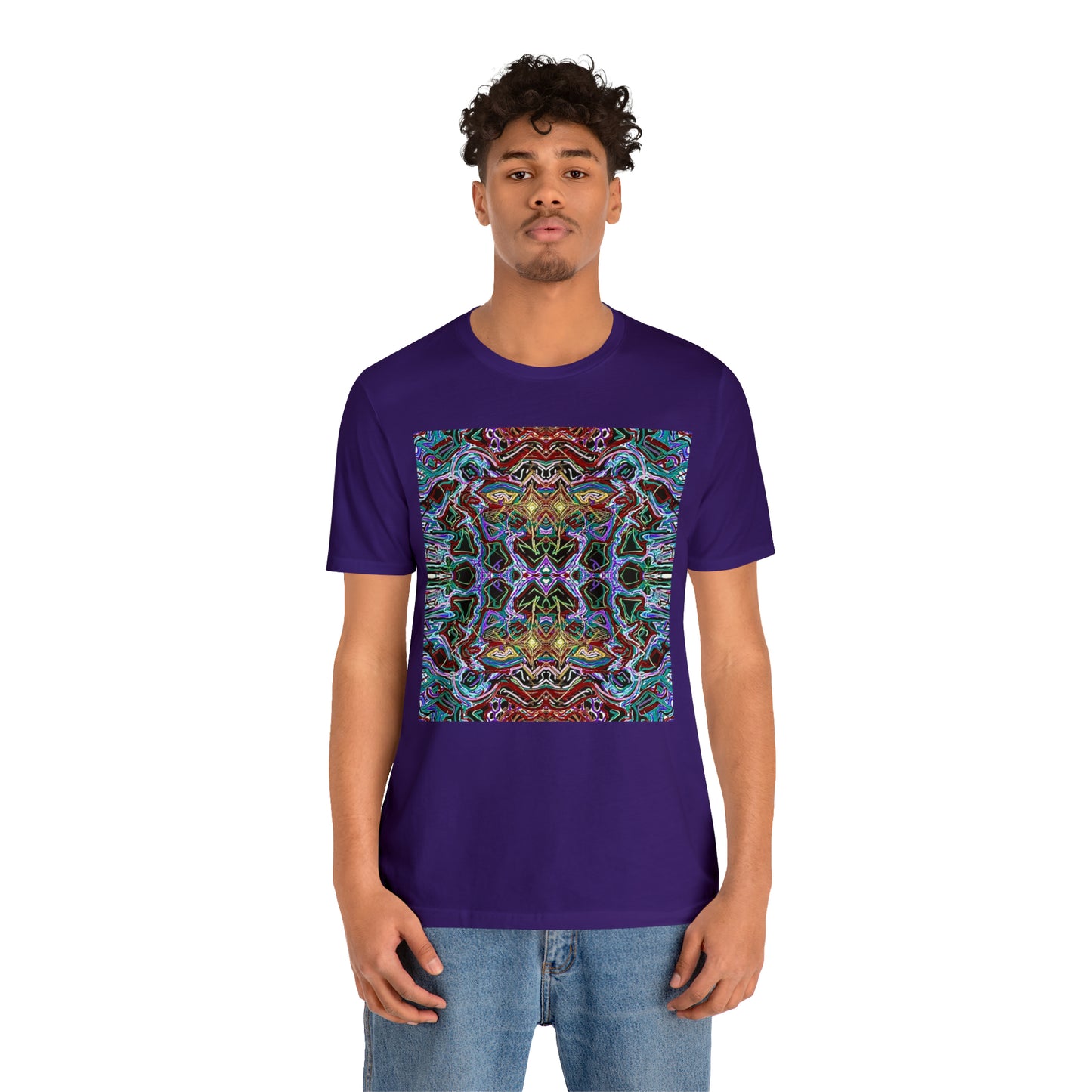 "Moving Through Dimensions" Unisex Jersy Short Sleeve Tee