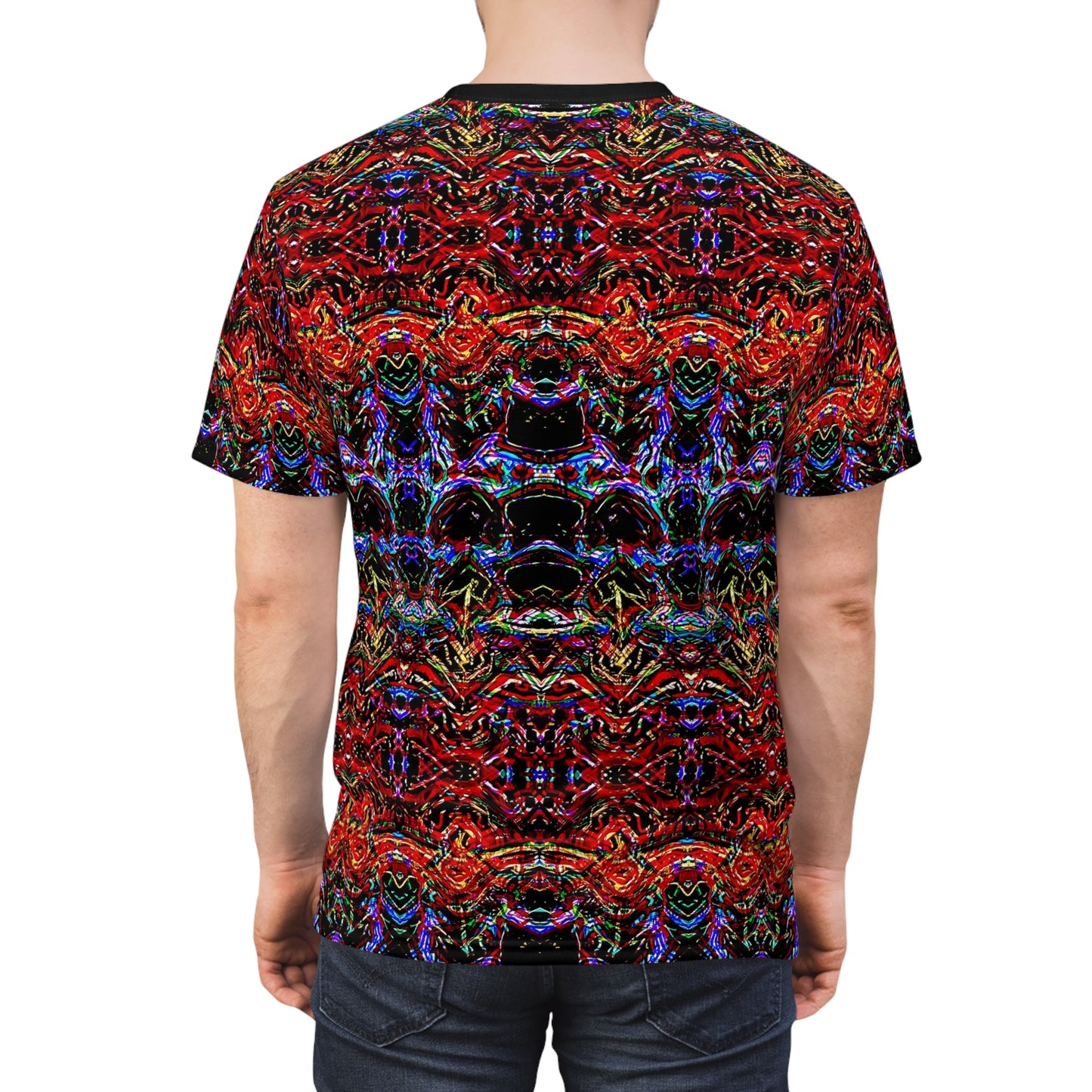 "Colored Reflections" Unisex Cut & Sew Tee