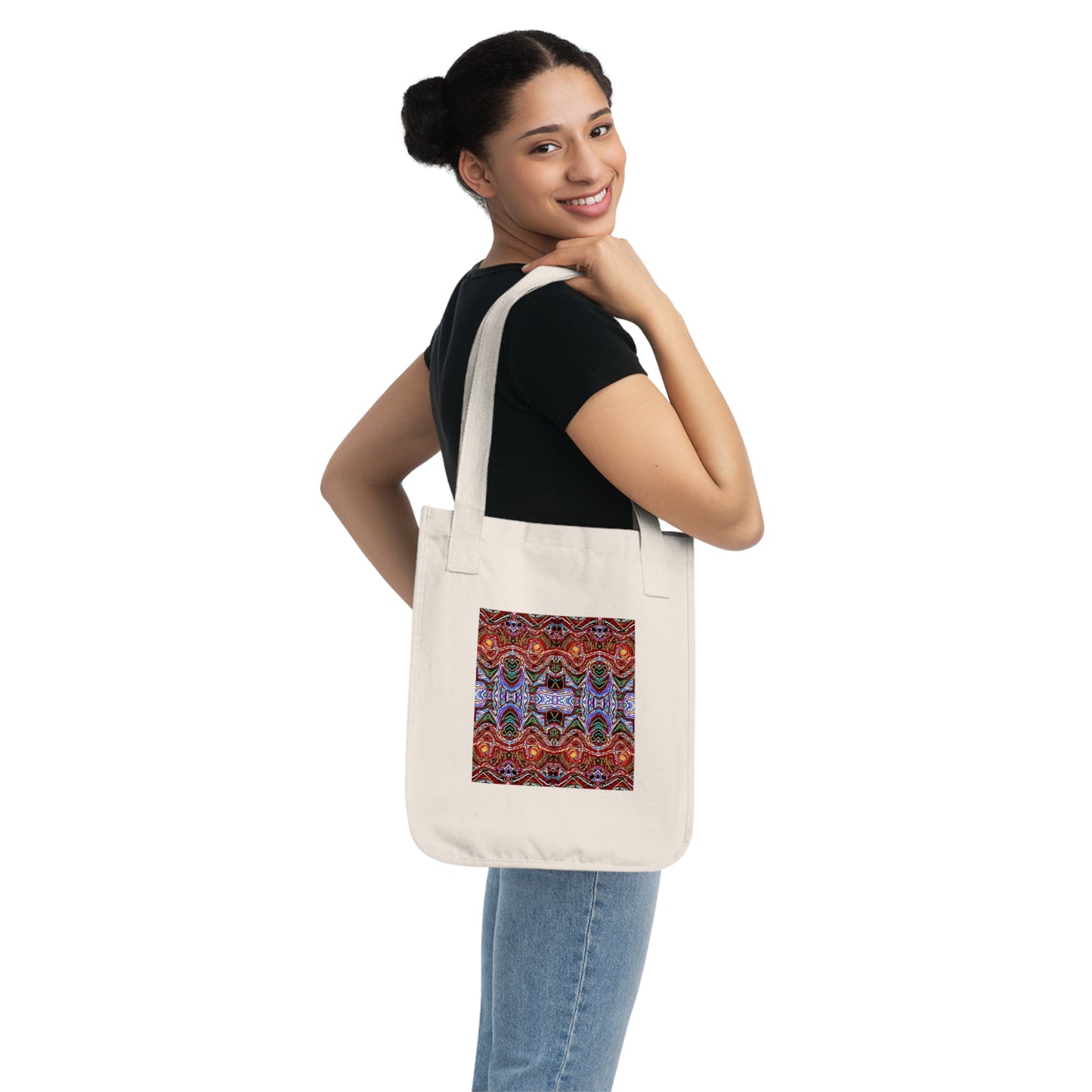 "Interpersonal Directions" Organic Canvas Tote Bag