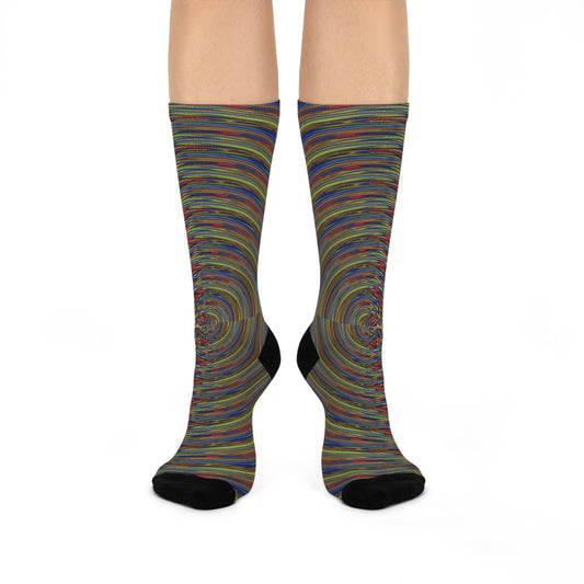 "Resonance" Cushioned Crew Socks