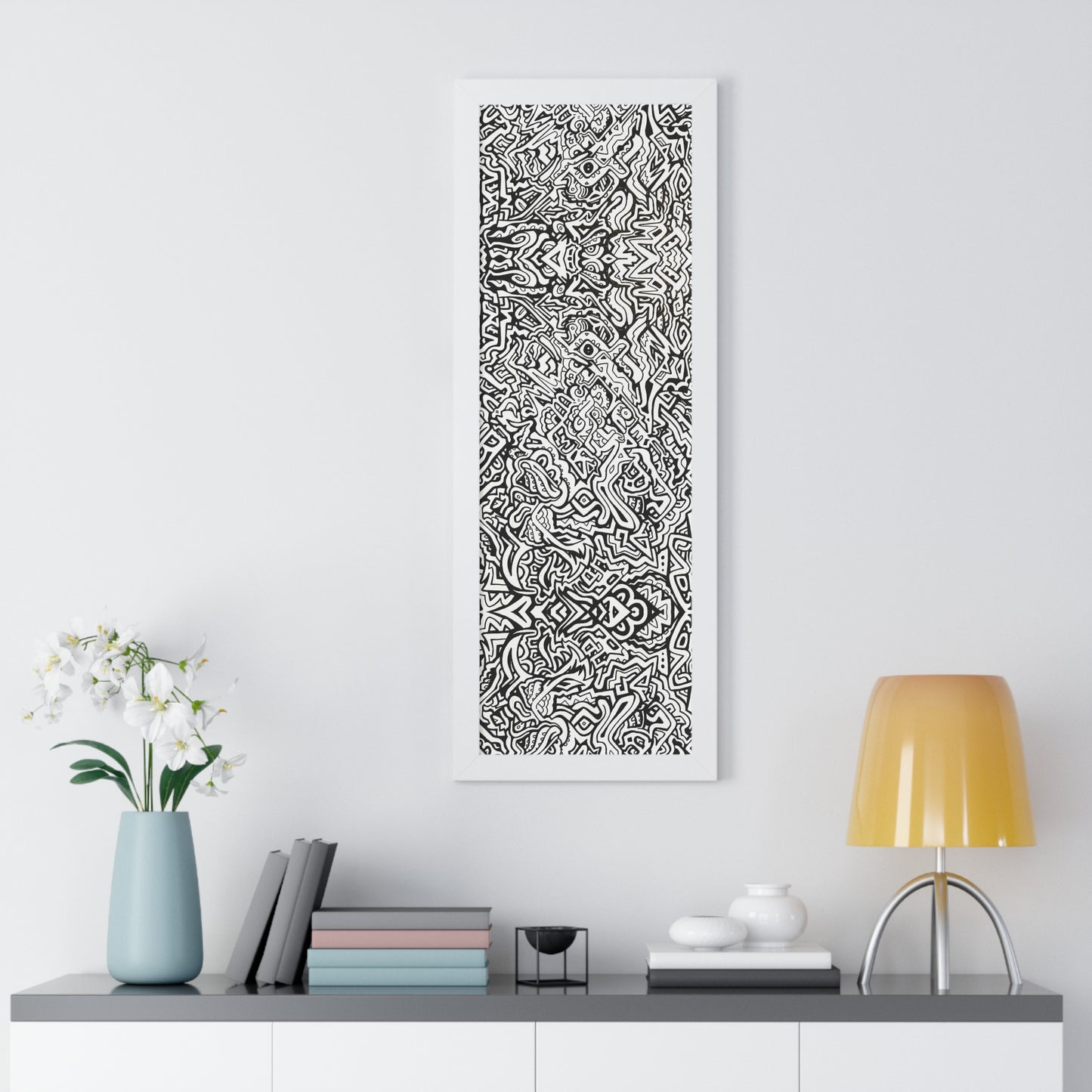 "Lattice" Framed Poster