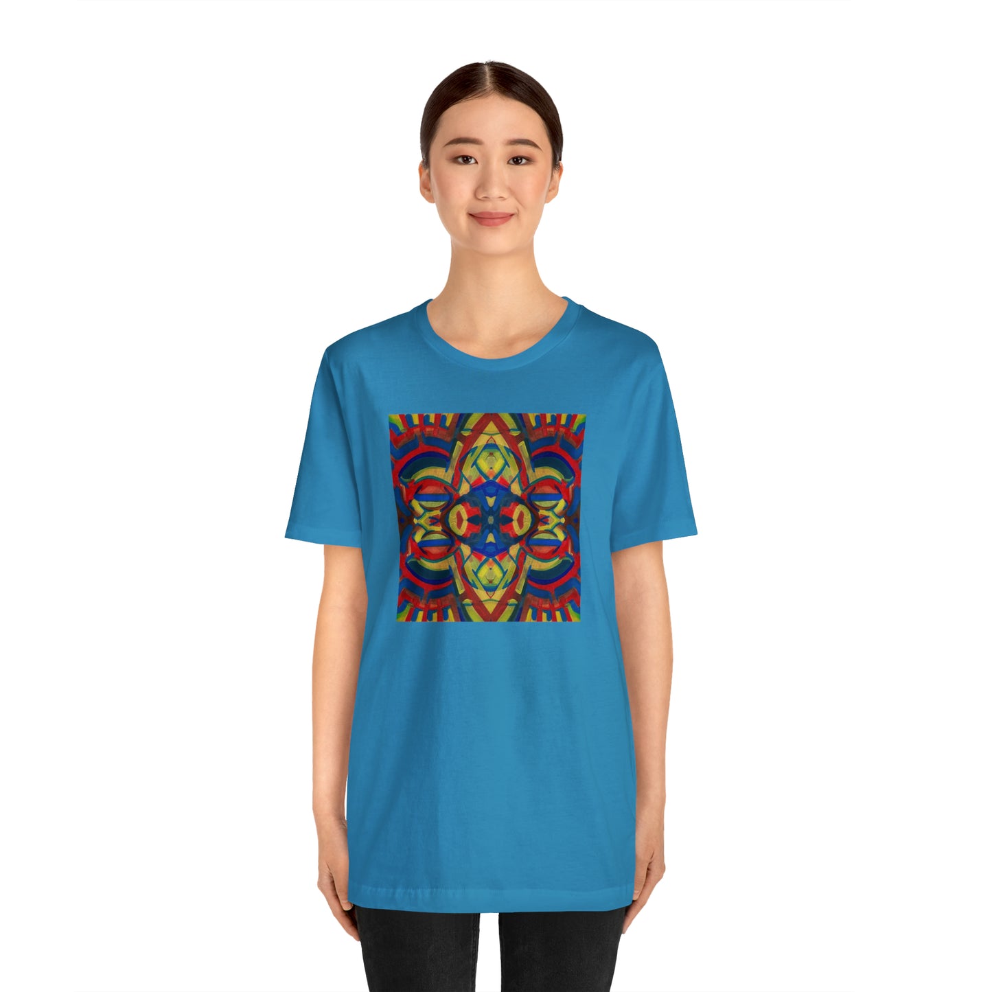 "Blended Colors" Unisex Jersey Short Sleeve Tee