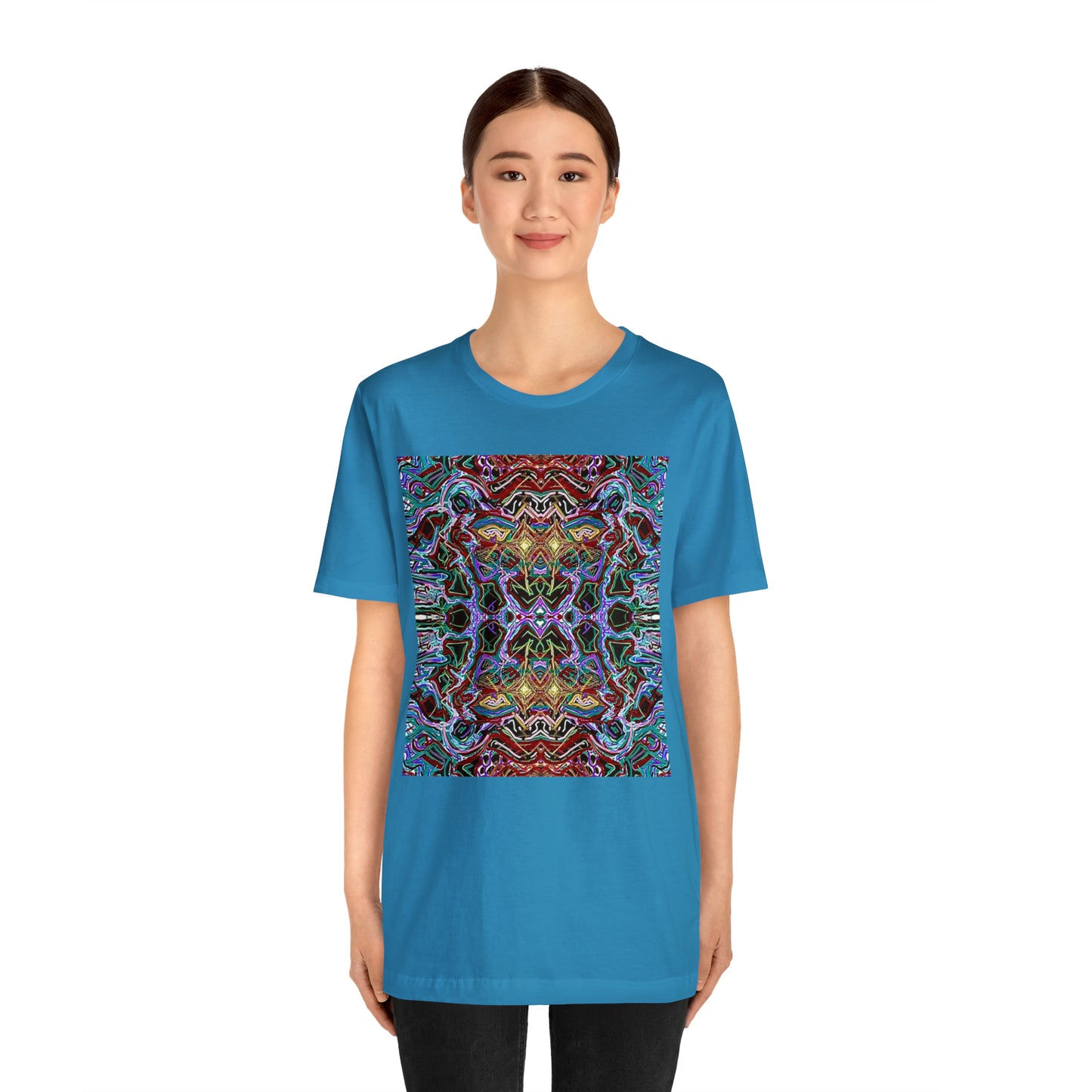 "Moving Through Dimensions" Unisex Jersy Short Sleeve Tee