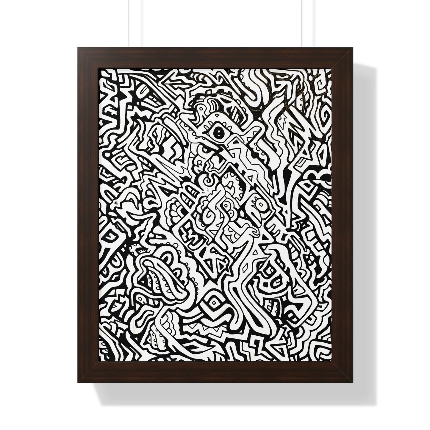 "Lattice" Framed Poster