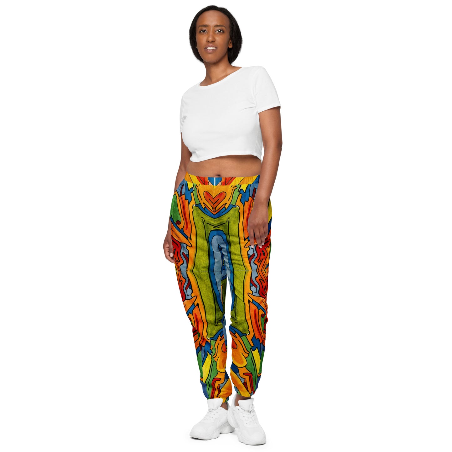"Gratis" Patterned Unisex track pants