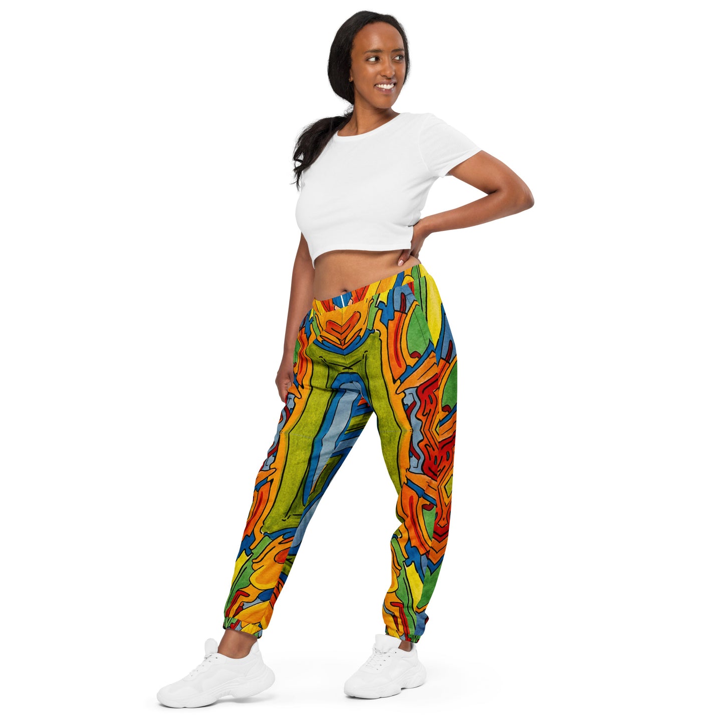 "Gratis" Patterned Unisex track pants