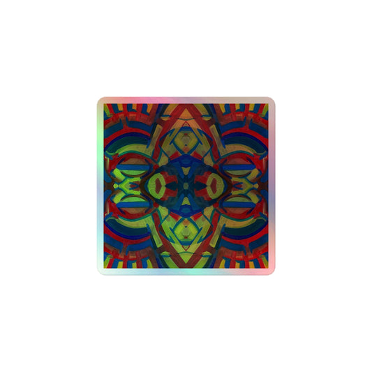 Holographic "Blended Colors" sticker