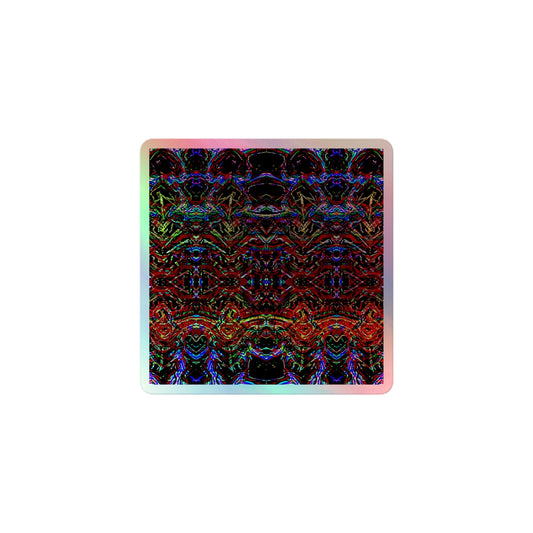 Holographic "Rainbow Nutcracker" sticker