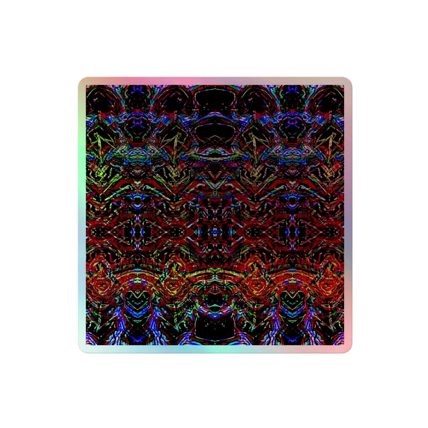 Holographic "Rainbow Nutcracker" sticker